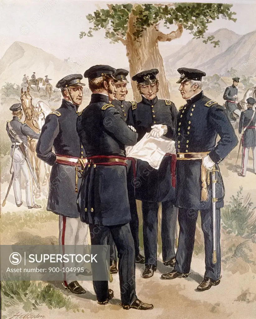 Major General. Staff-and Line Officers.  , Ogden,  Henry Alexander (1856-1936/American)