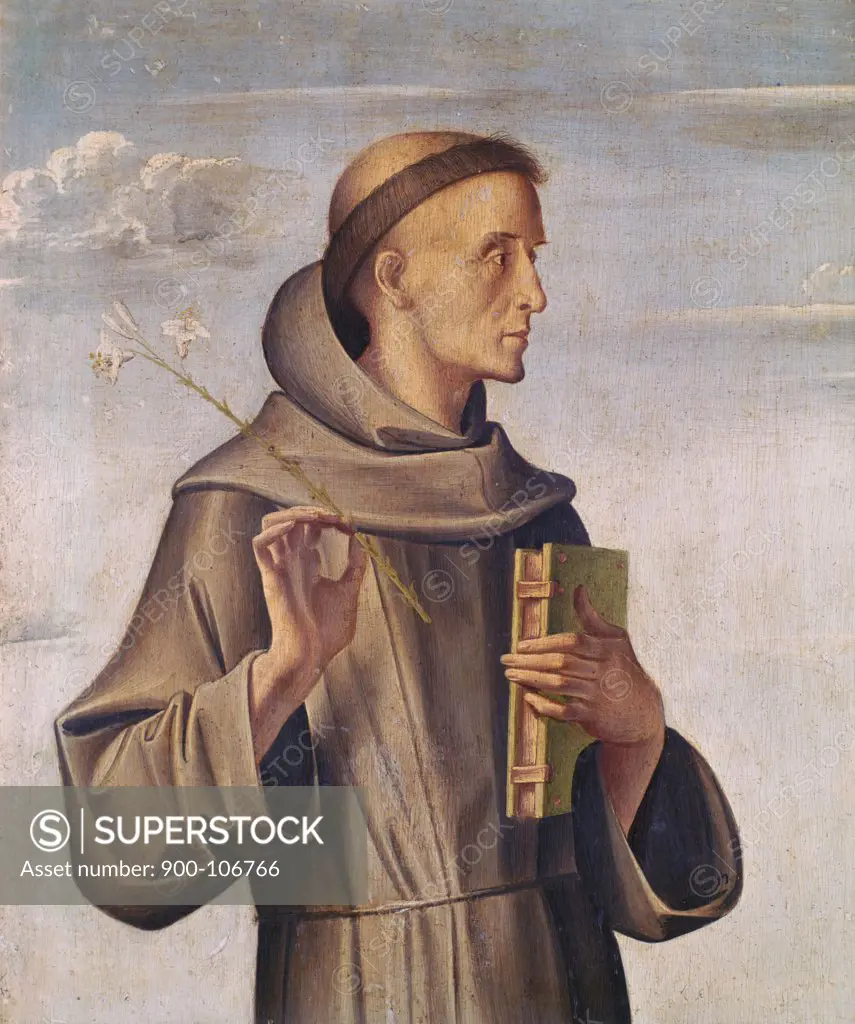 Saint Anthony Antonio Vivarini (ca.1415-1476/84/Italian) 
