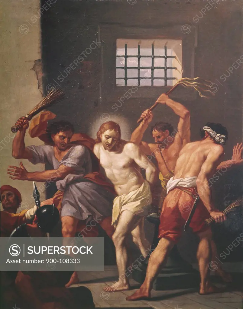 The Scourging of Christ Hendrick Krock (1677-1738 Danish)