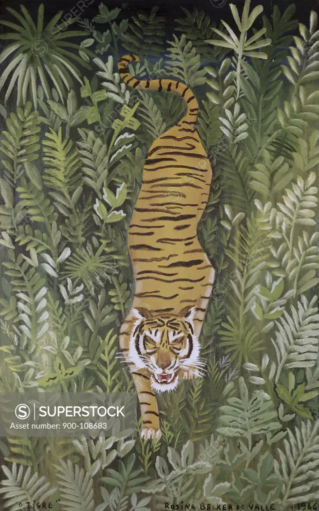 Tiger by Rosina Becker de Valle, 1966