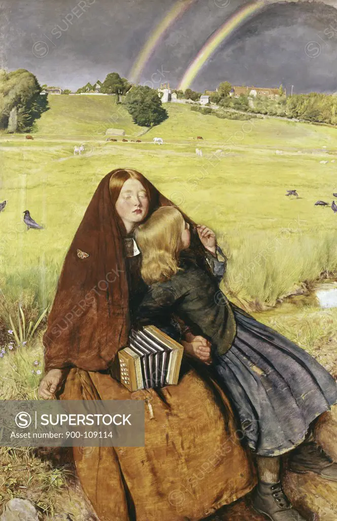 The Blind Girl John Everett Millais (1829-1896 British)