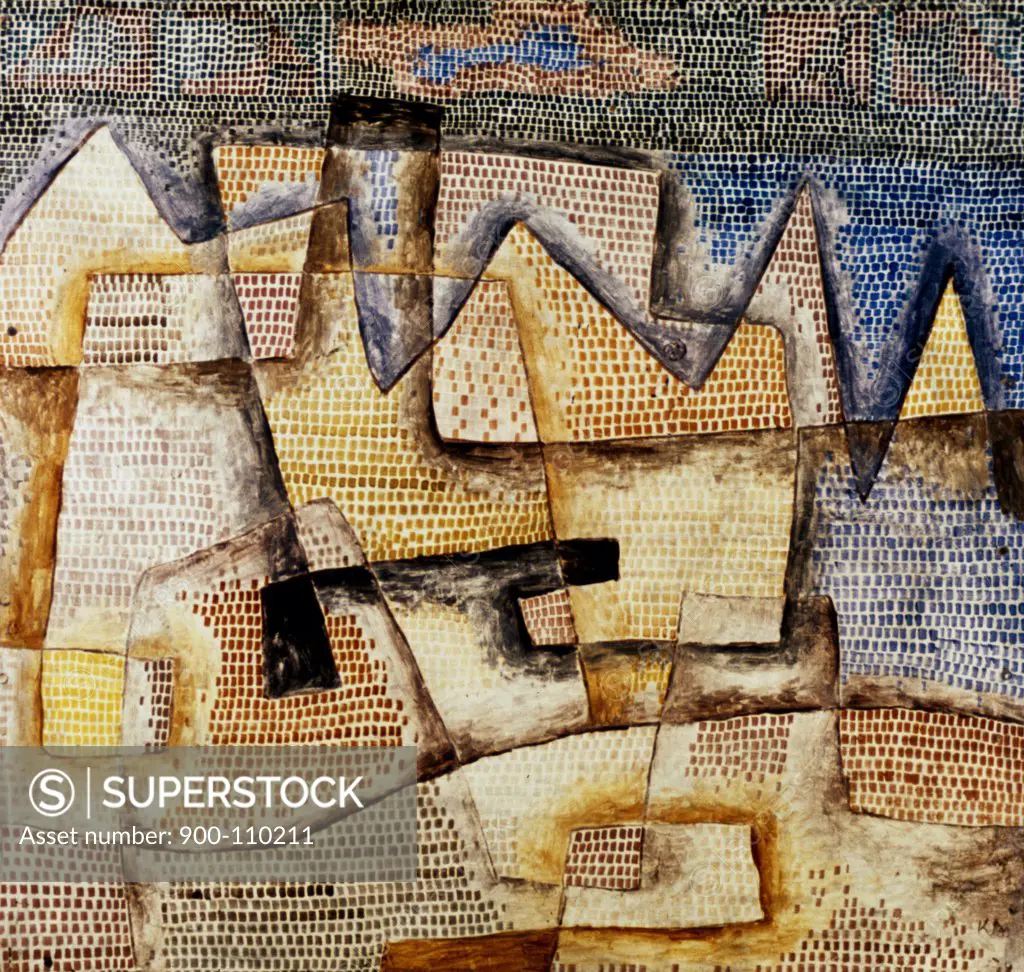 Stony Desert Paul Klee (1879-1940 Swiss) 
