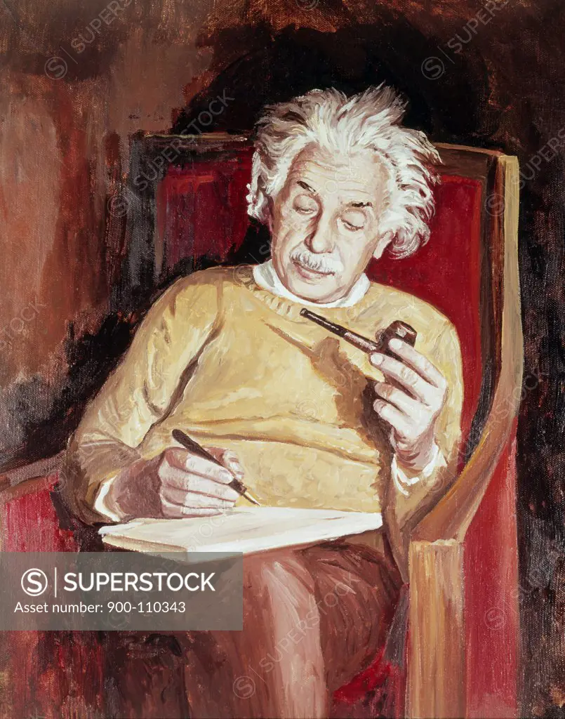 Albert Einstein by Frank Einzheimer, 1879-1955, 20th Century