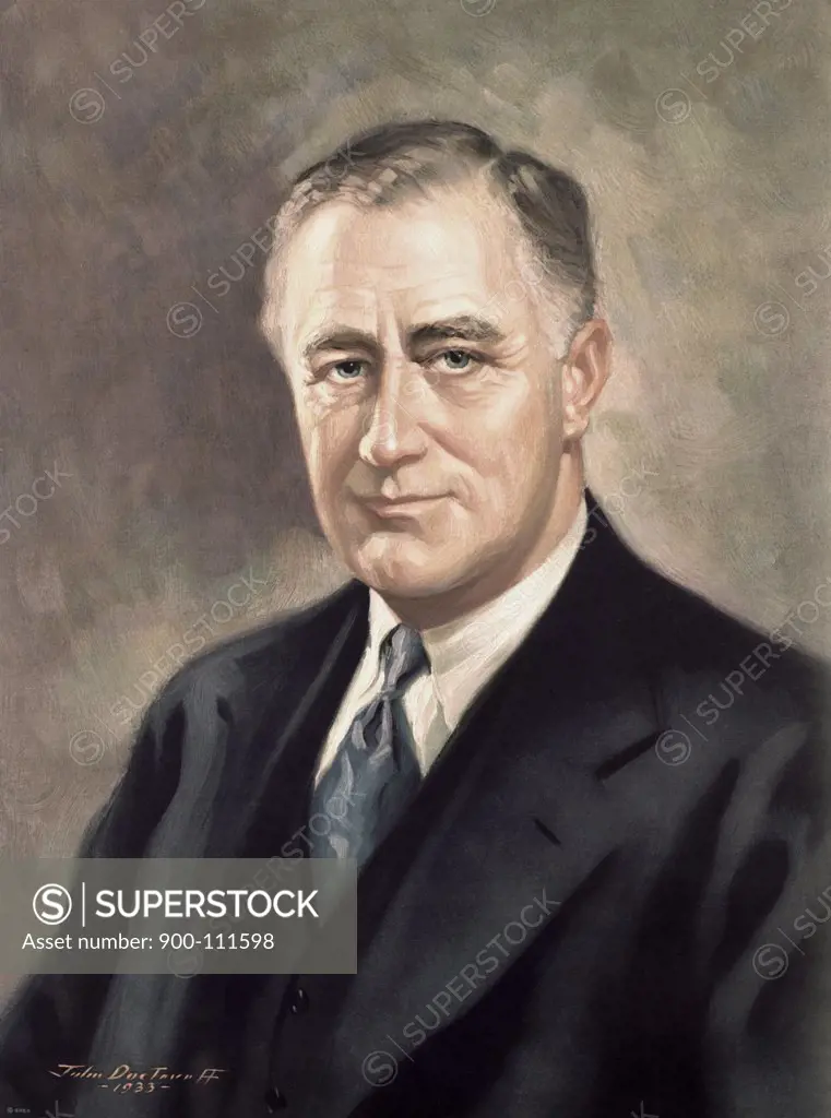 President Franklin Roosevelt by John Doctoroff, 1933