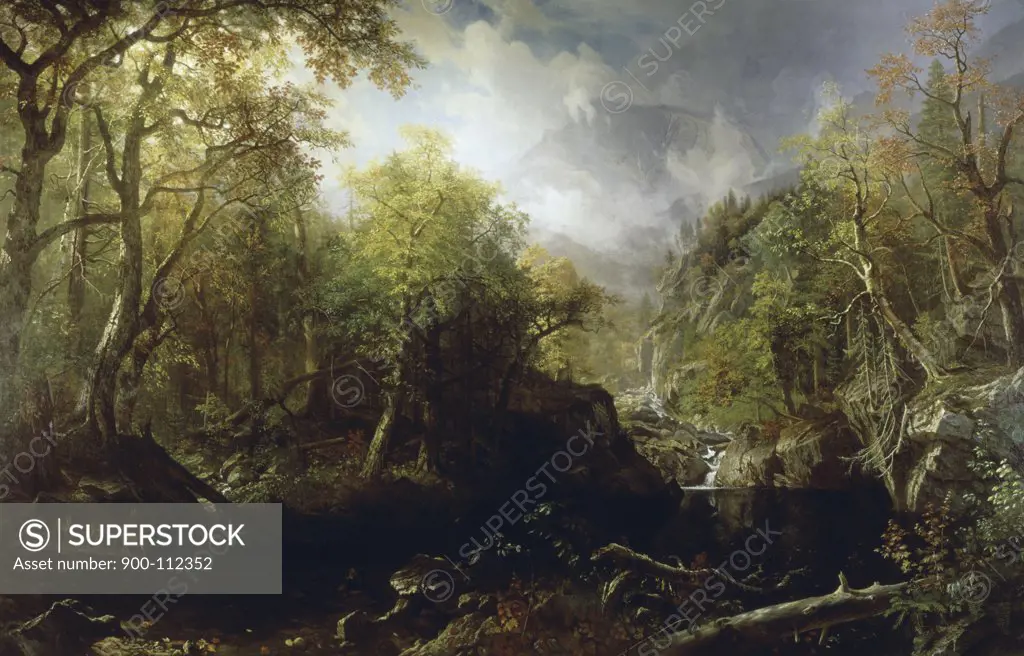 The Emerald Pool Albert Bierstadt (1830-1902 American)