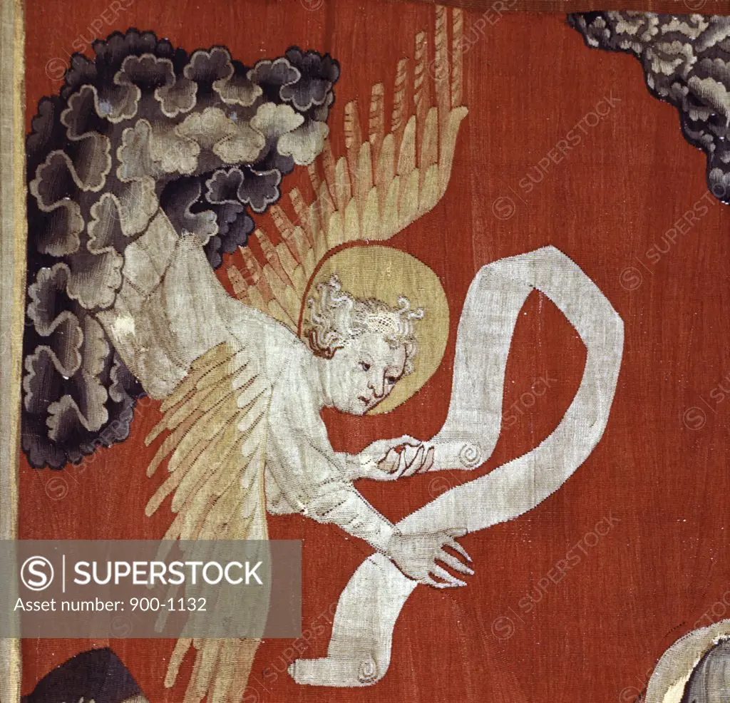 Apocalypse - Angel Detail Tapestry/Textiles