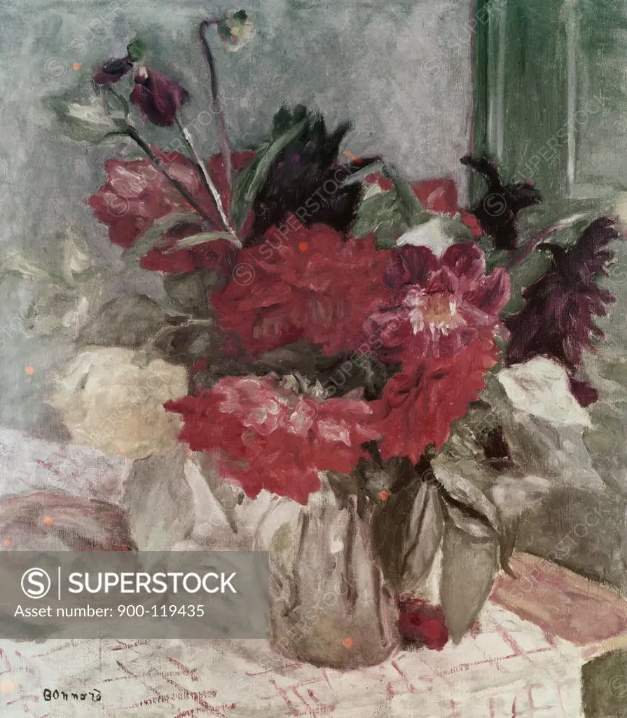 Flowers by Pierre Bonnard, 1867-1947