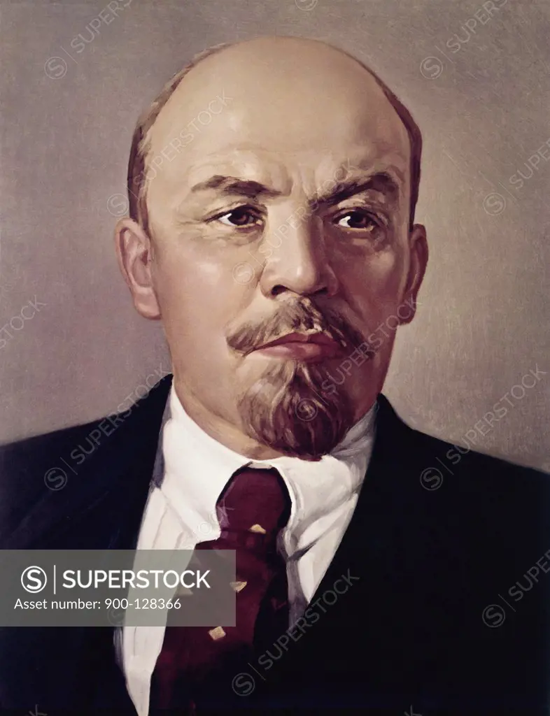 Portrait of Lenin Artist Unknown