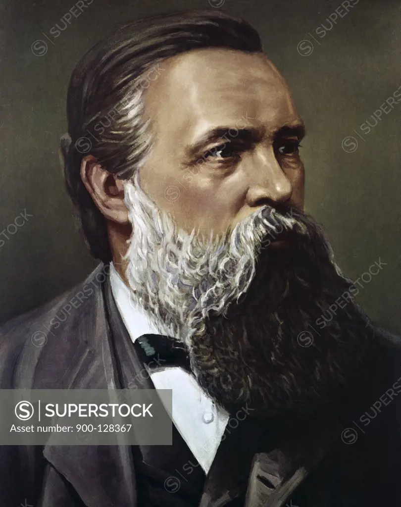Portrait of Friedrich Engels, World History/Germany