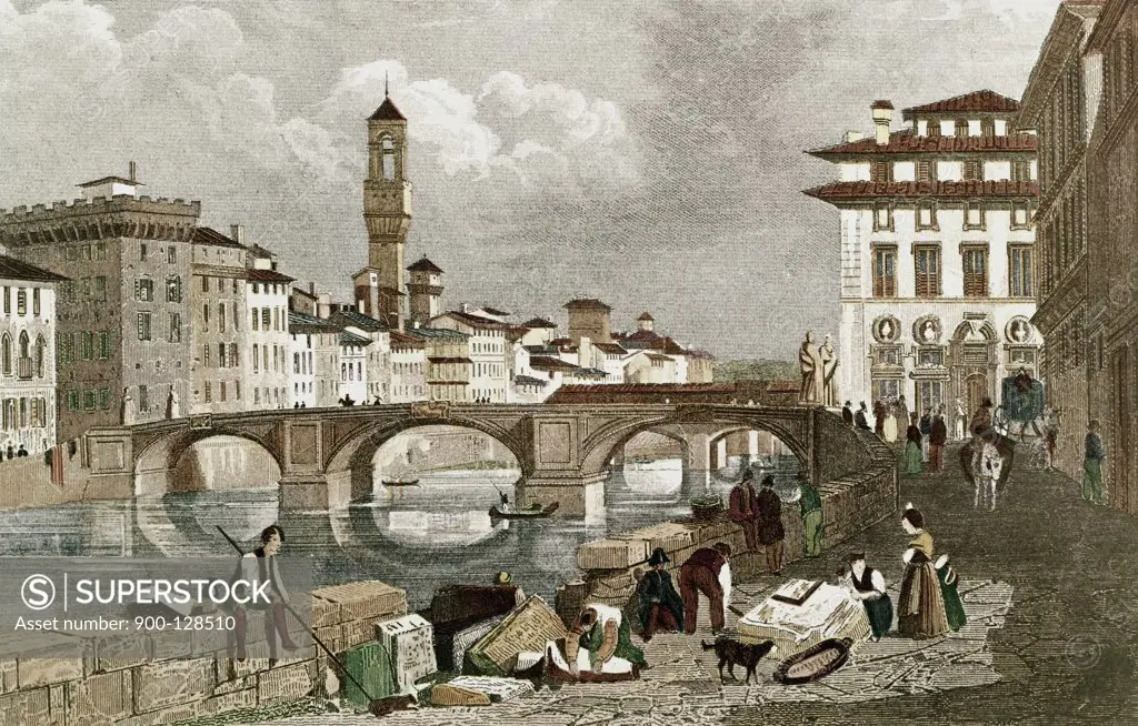 Ponte Santa Trinita  World History/Italy(- )  