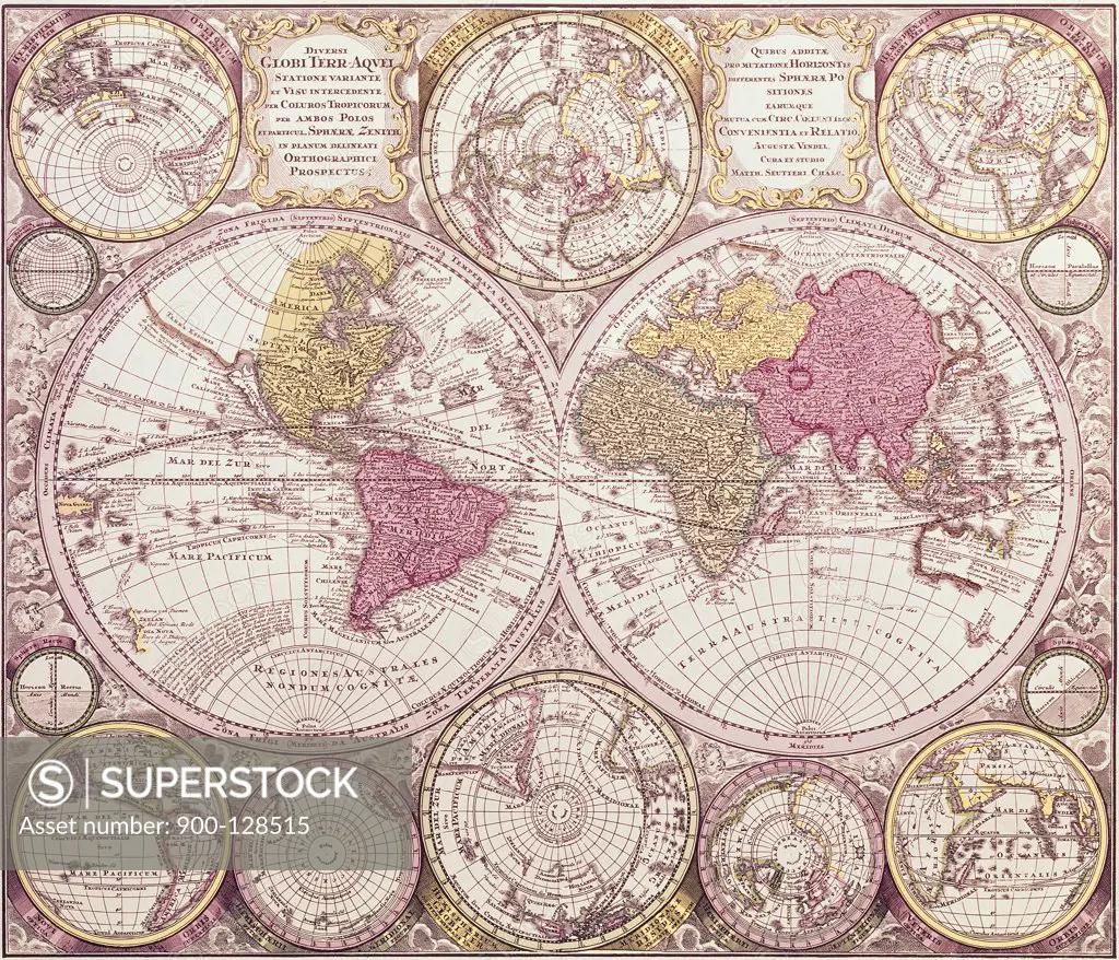 The World C. 1750 Maps 