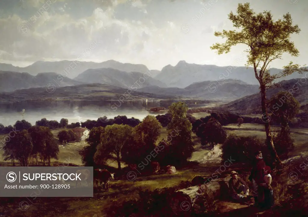 Lake Windemere by William M. Hart, (1823-1894)