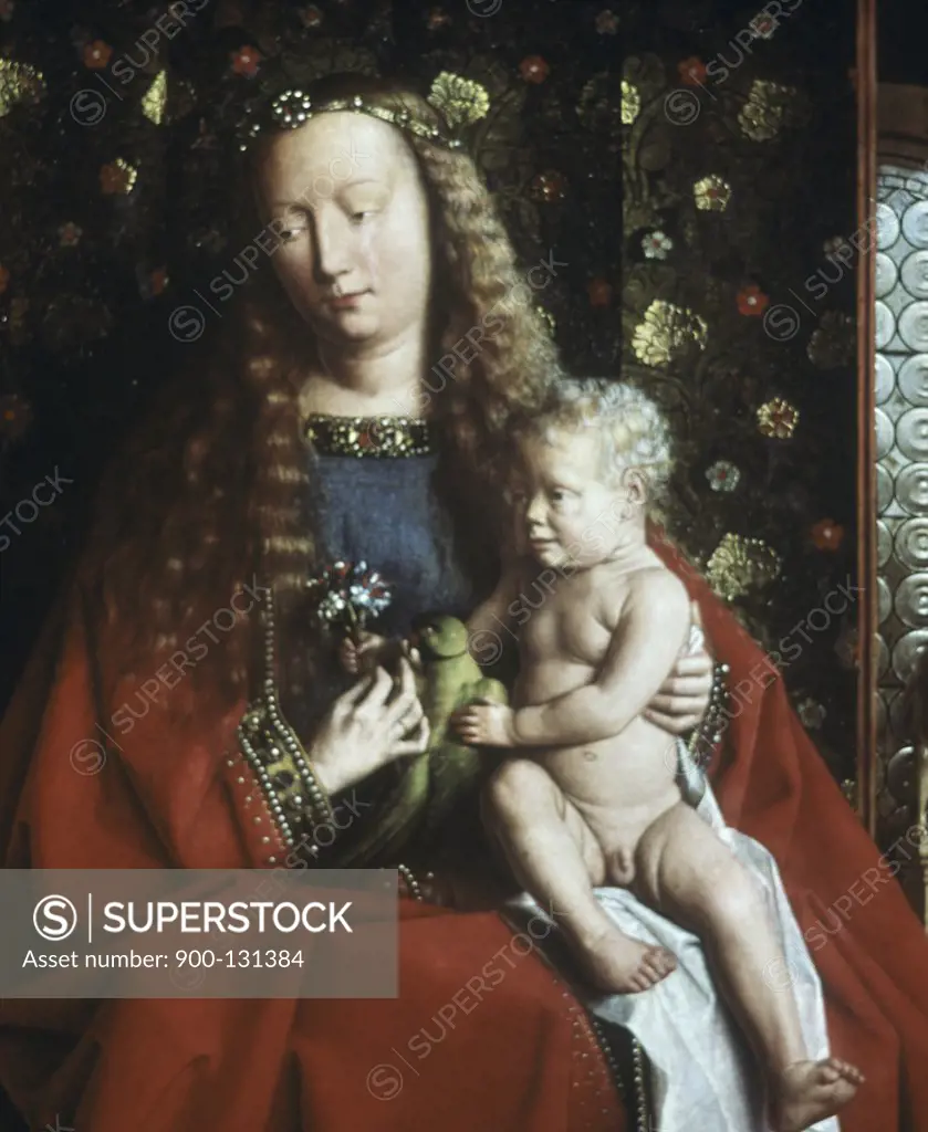 Madonna & Child Jan van Eyck (1390-1441 Flemish)  