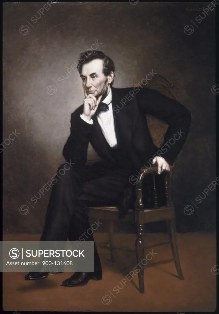 Abraham Lincoln George Peter Alexander Healy (1813-1894 American)