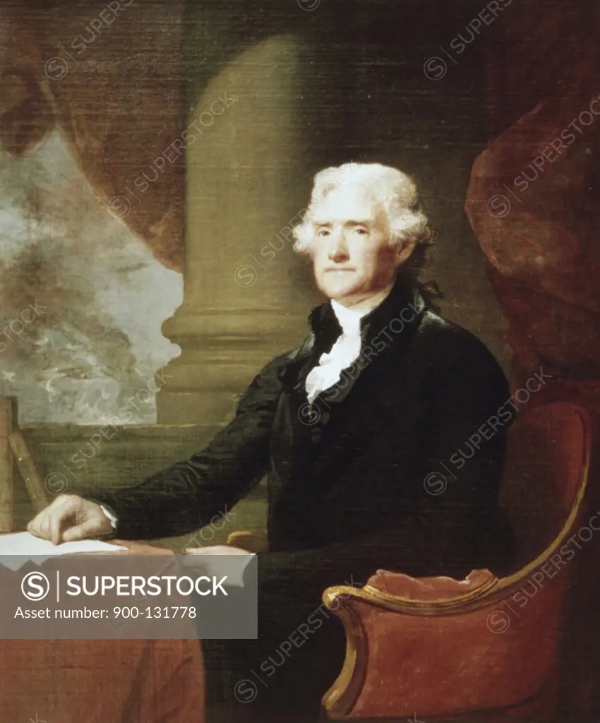 Thomas Jefferson  Gilbert Stuart (1755-1828 American) 