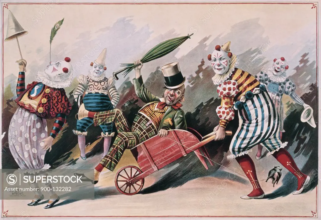 Clowns 1890 Posters 