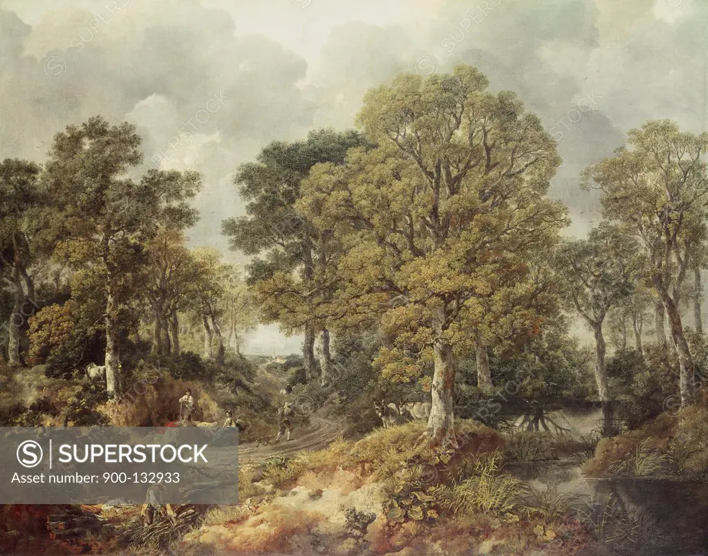 Gainsborough's Forest Thomas Gainsborough (1776-1837/British) National Gallery London  