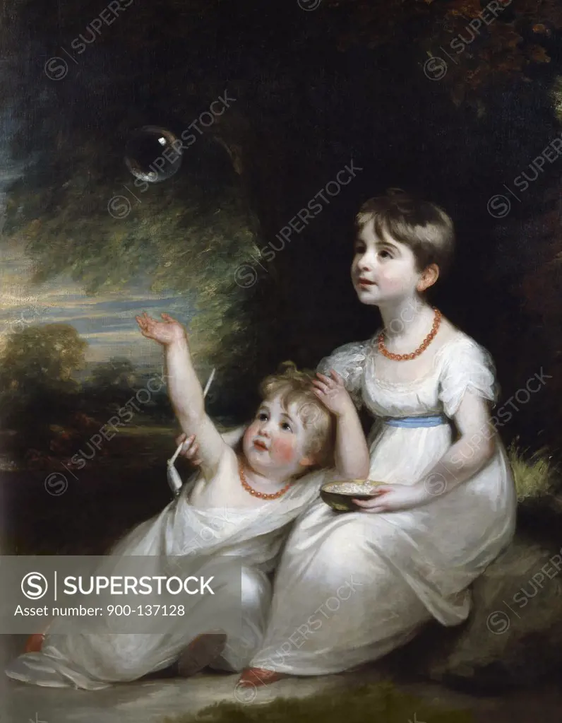 Giorgiana and Anna Waller William Beechey (1753-1839 British)