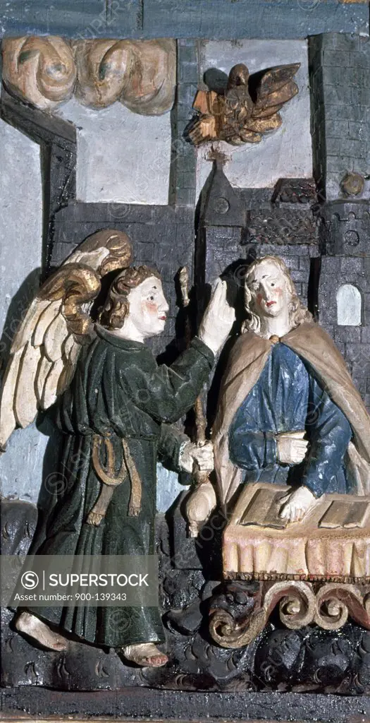 Annunciation of Mary Artist Unknown Relief