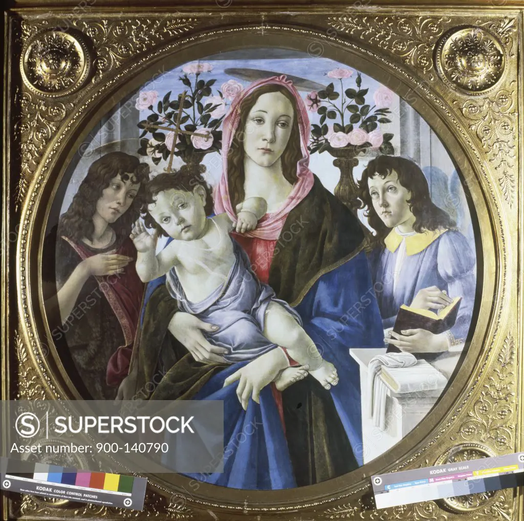Madonna and Child  Sandro Botticelli (1444-1510 /Italian) 