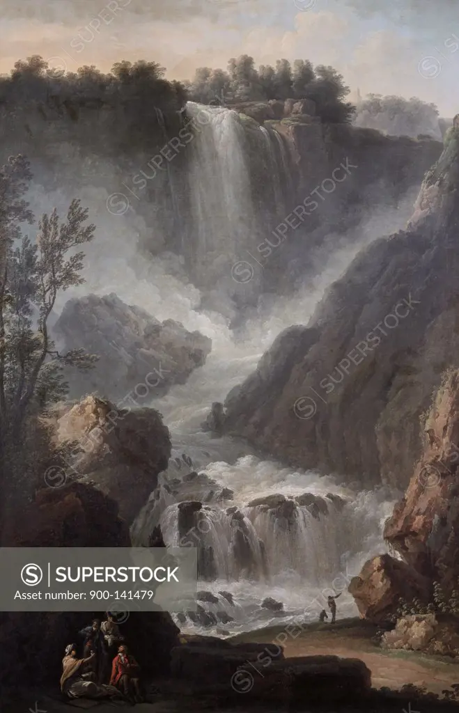 The Falls Of Terni Claude-Joseph Vernet (1714-1789 French) Christie's Images, New York, USA