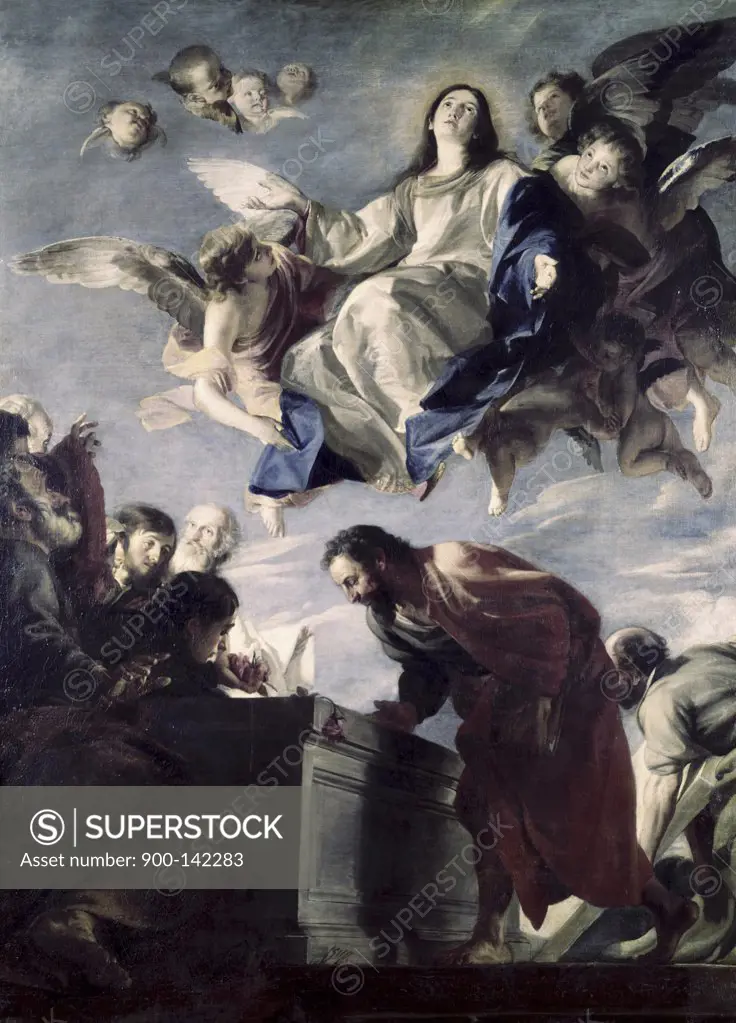 The Ascension of the Virgin Mateo Cerezo (1635-1685/Spanish)
