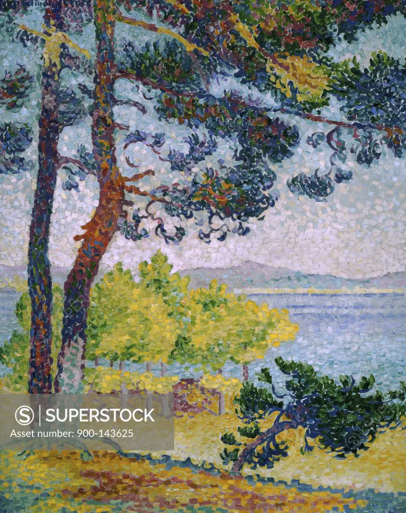 Afternoon at Pardigon Henri Edmond Cross (1856-1910/French) Oil on canvas 