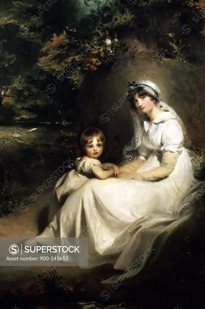 Lady Templetown and Her Son C.1801 Thomas Lawrence (1769-1830 British) National Gallery of Art, Washington D.C., USA