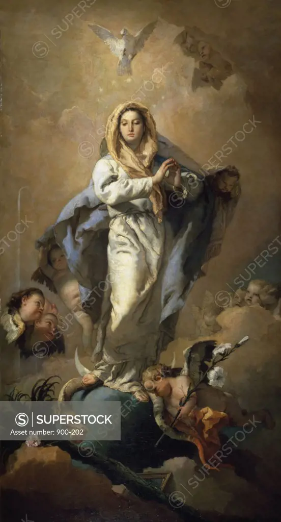 The Conception  Giovanni Battista Tiepolo (1696-1770/ Italian) 