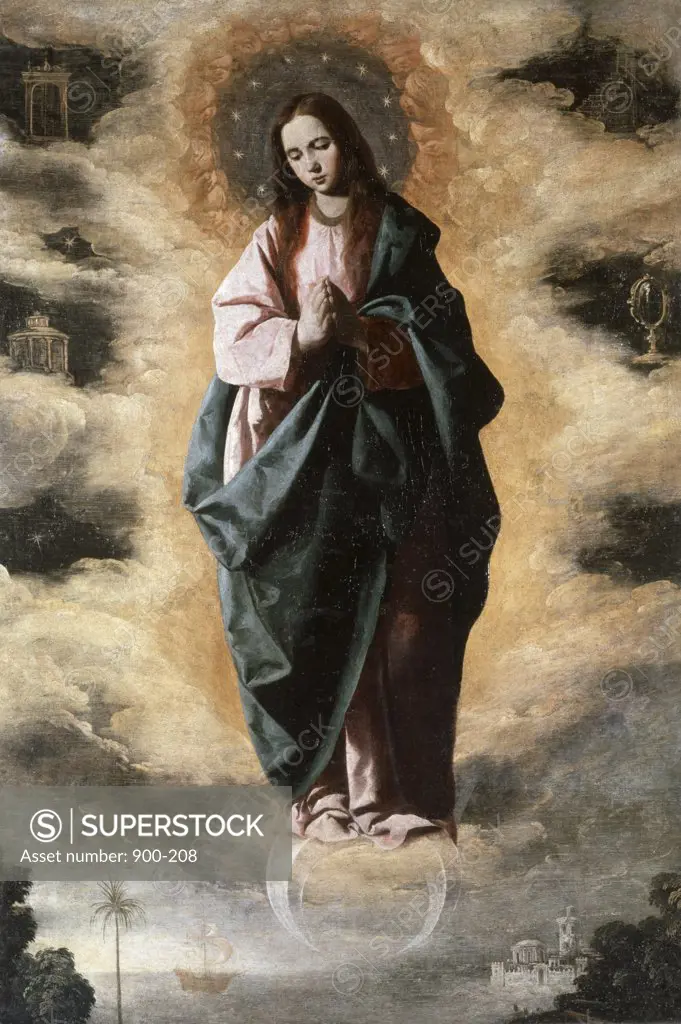 The Immaculate Conception Francisco de Zurbaran (1598-1664 Spanish) 