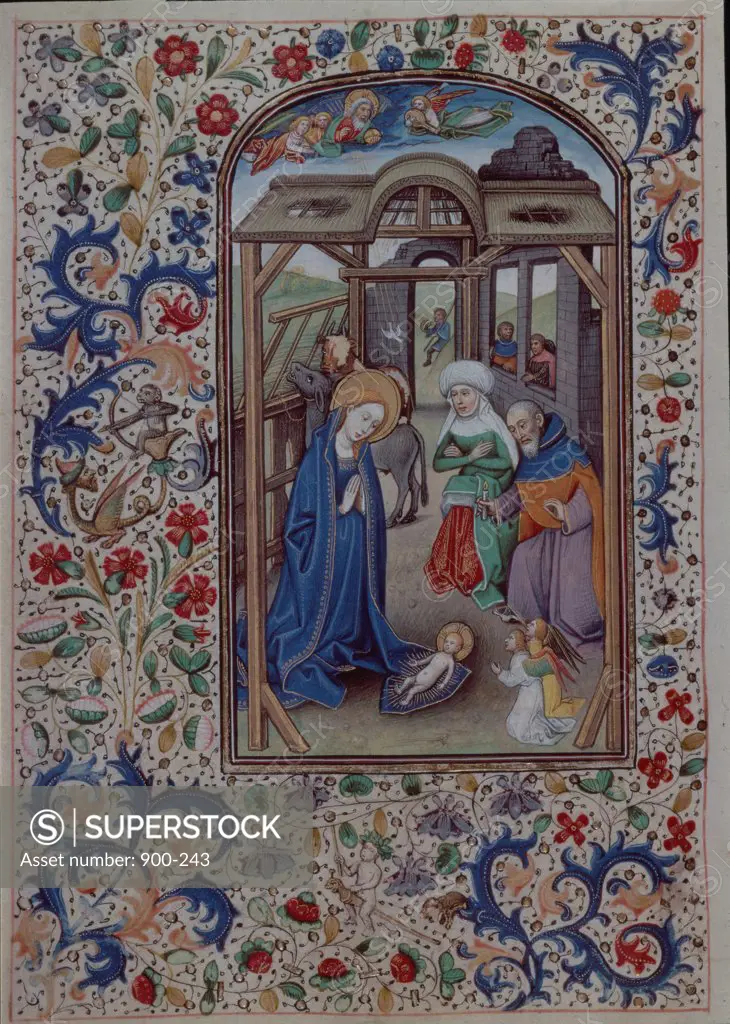 Nativity   The Book of Hours  Manuscripts  