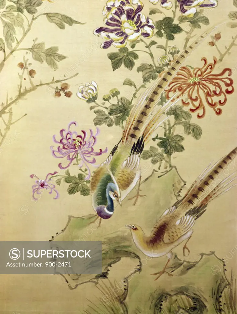 Two Pheasants, Chinese Art