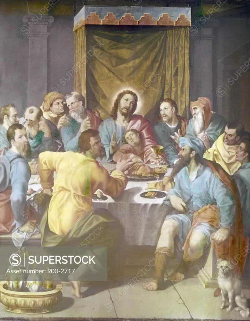 The Last Supper by Anton Laurids Johannes Dorph, (1831-1914)
