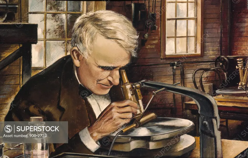 Edison: The Phonograph by unknown artist