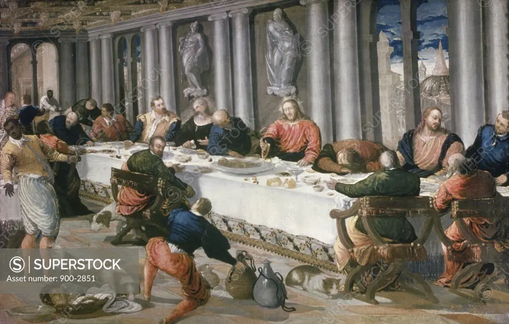 The Last Supper El Greco (1541-1614/Greek)