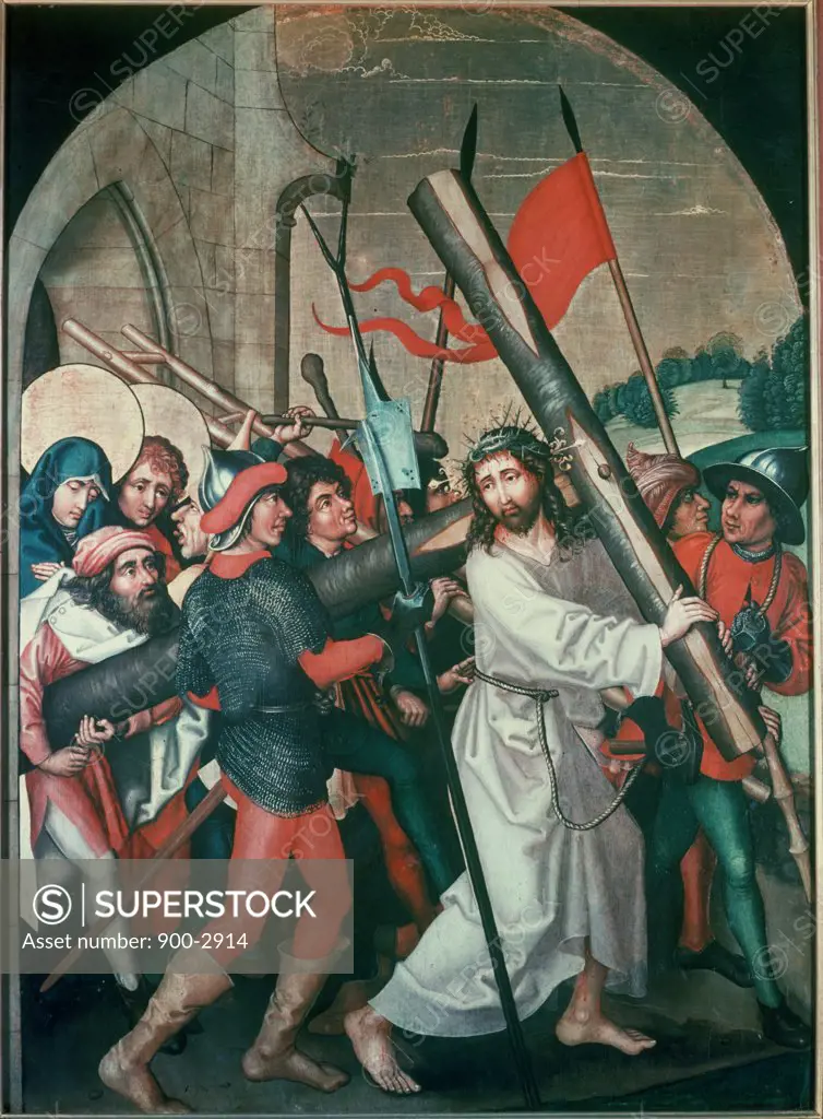Christ Bearing His Cross Martin Schongauer (ca.1450-1491German) 