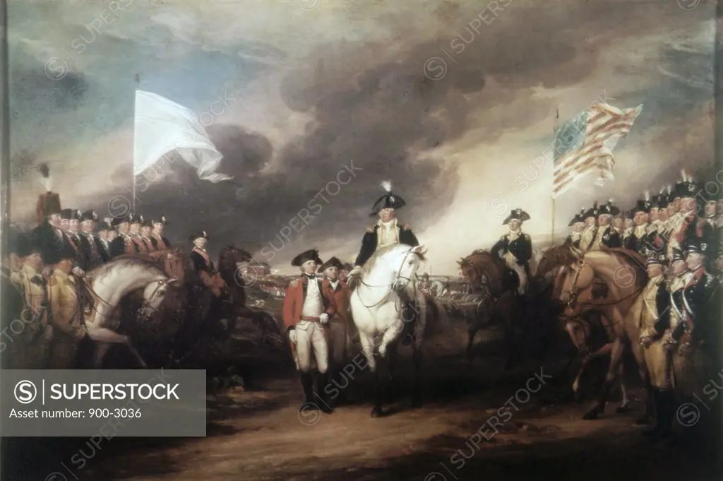 Surrender of Lord Cornwallis 10/19/1781 John Trumbull (1756-1843 American)