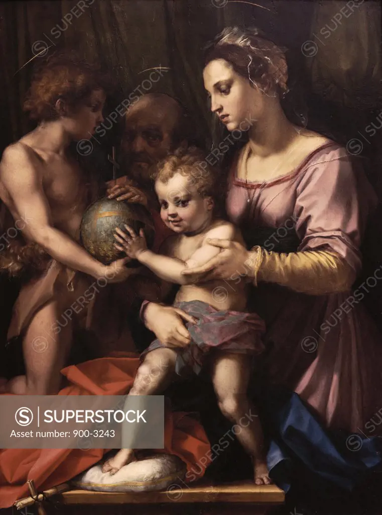 The Holy Family Andrea del Sarto (1486-1530 Italian) 