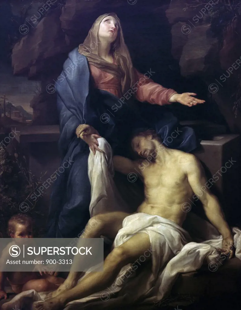 The Mourning of Christ by Pompeo Giralamo Batoni, (1708-1787)