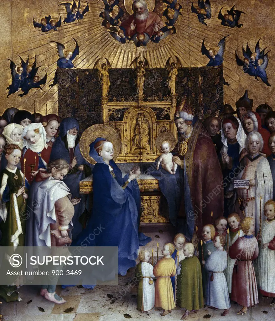 Presentation of Christ in the Temple by Stephan Lochner, (1400-1451)