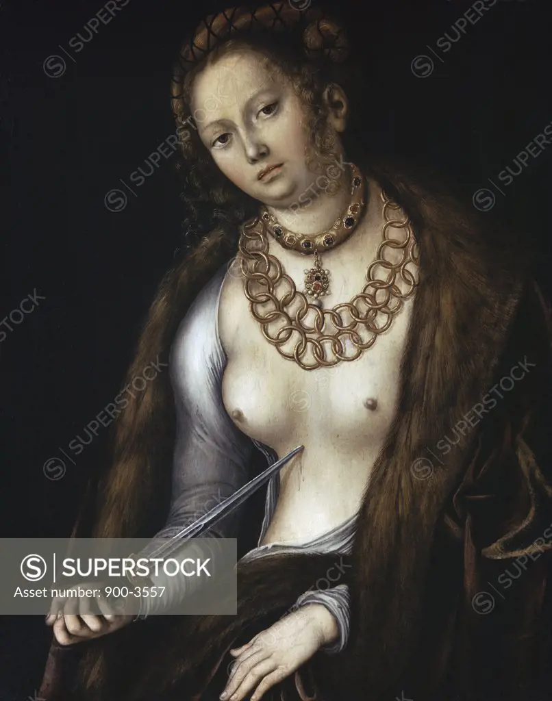 Lucretia Lucas Cranach the Elder (1472-1553 German)