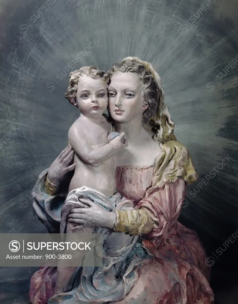 Madonna & Child, Mastrojanni, Domenic (20th C./Italian), SCULPTURE