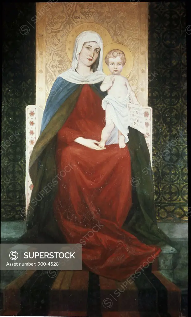 Madonna & Child Iso Krsnjavi (19th C.) 