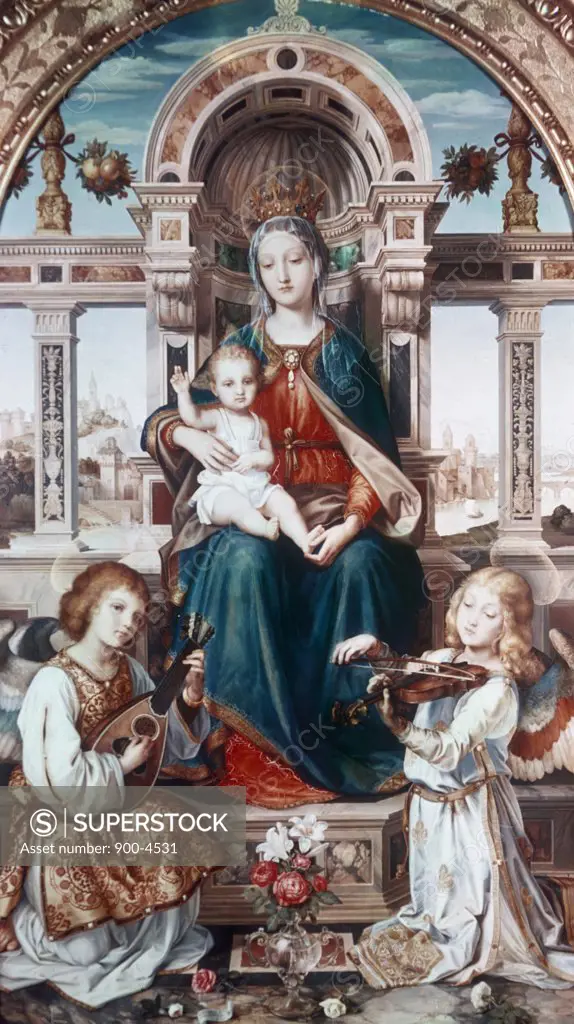 Virgin and Child, unknown artist, 17th Century