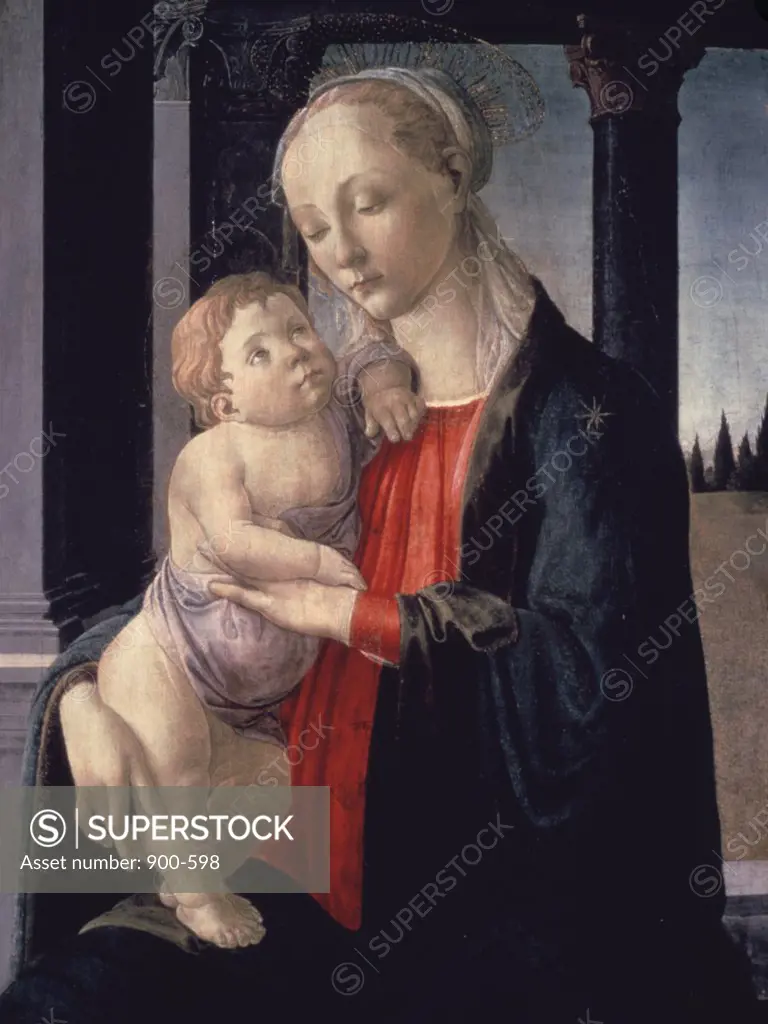 Corsini Virgin ca. 1467 Sandro Botticelli (1444-1510 Italian) National Gallery of Art, Washington, D.C. 