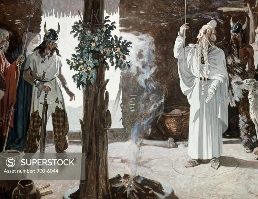 Religious Ceremony of the Druids by Forrest C. Crooks, 1893-1982