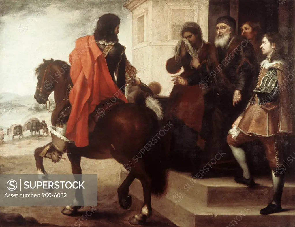 Departure of the Prodigal Son Bartolome Esteban Murillo (1617-1682/Spanish)