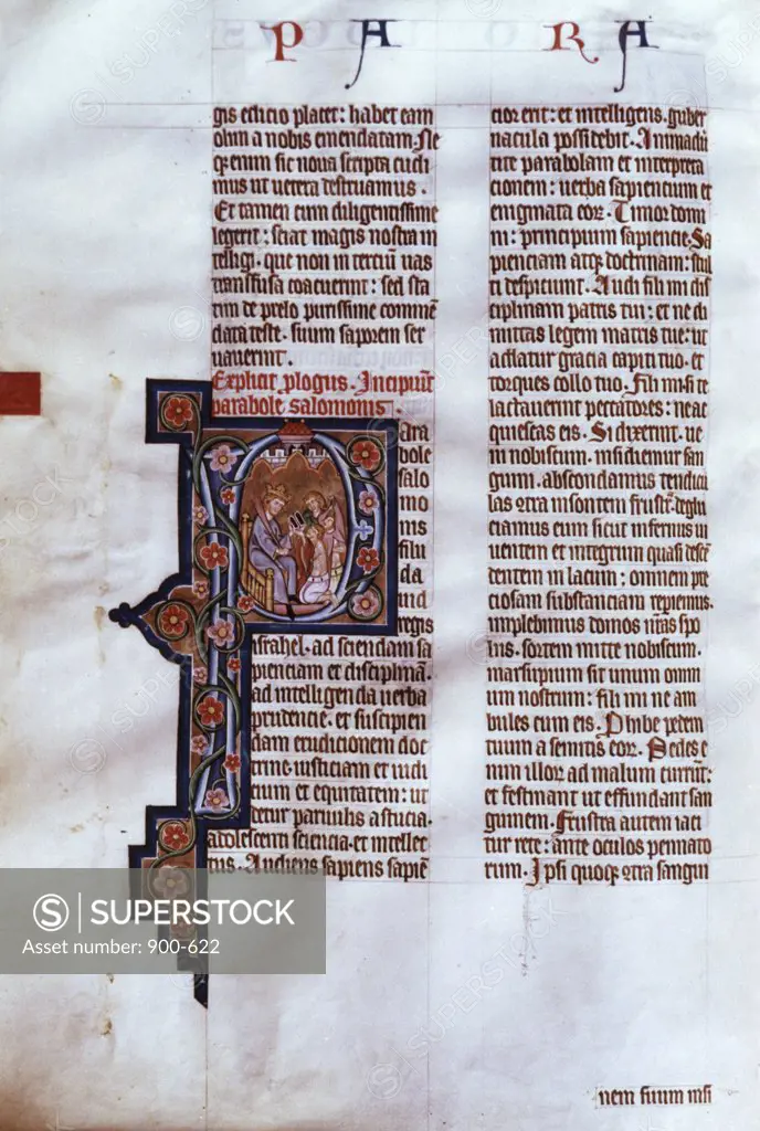 Illuminated Page Manuscripts Stift Kremsmunster, Austria (Benedictine Abbey) 