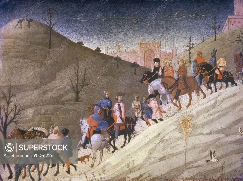 The Journey of the Magi Sassetta (1394-1450 Italian) Metropolitan Museum of Art, New York City 