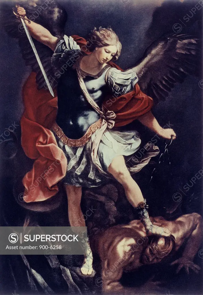 Archangel Michael Guido Reni 1575-1642 Bolognese